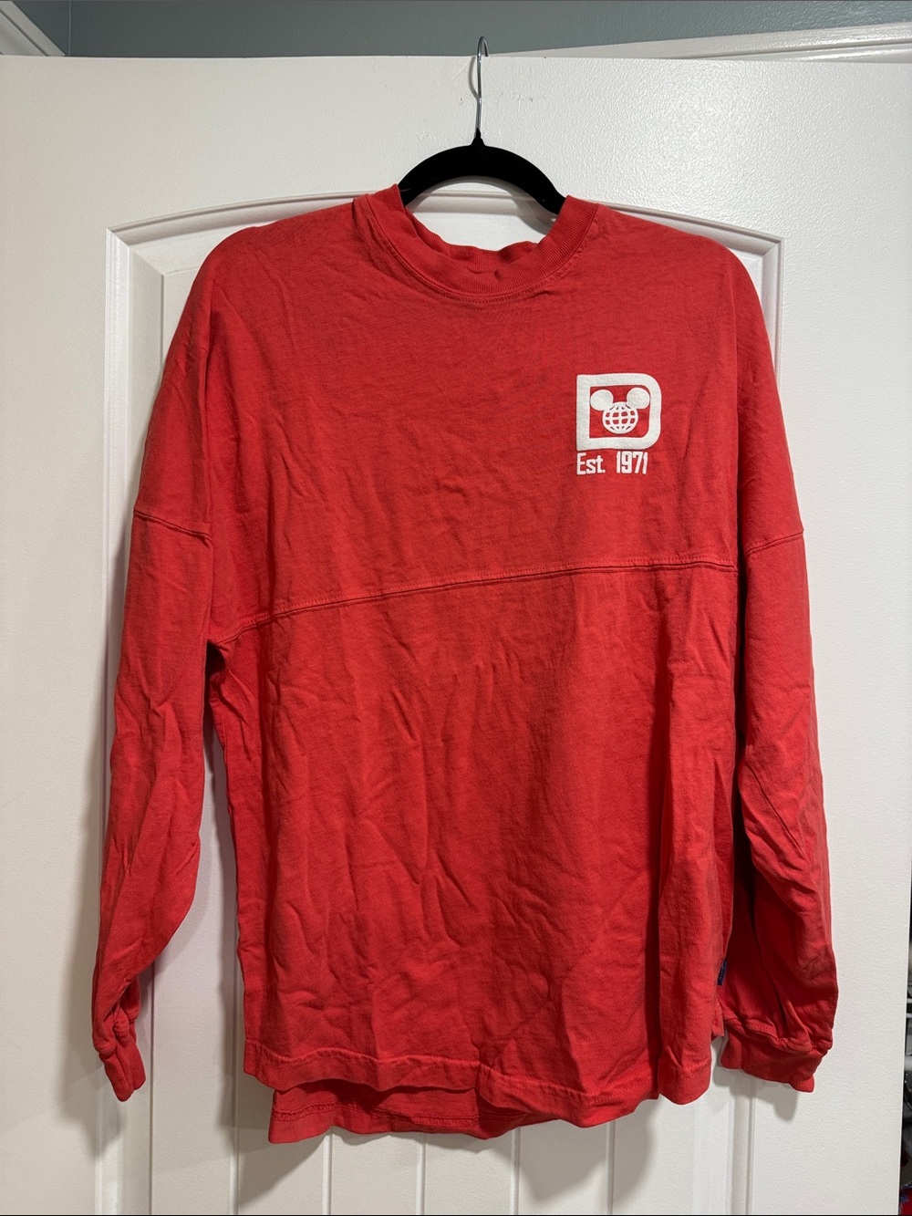 Small Disney Hot Pink Spirit Jersey with White Disney Parks Logo